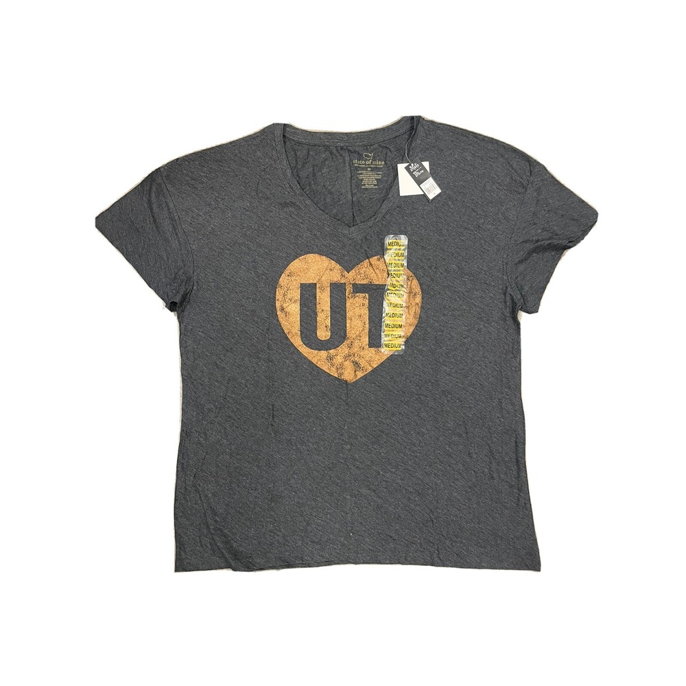 State of Mine Heather Grey V-Neck‎ UT Medium